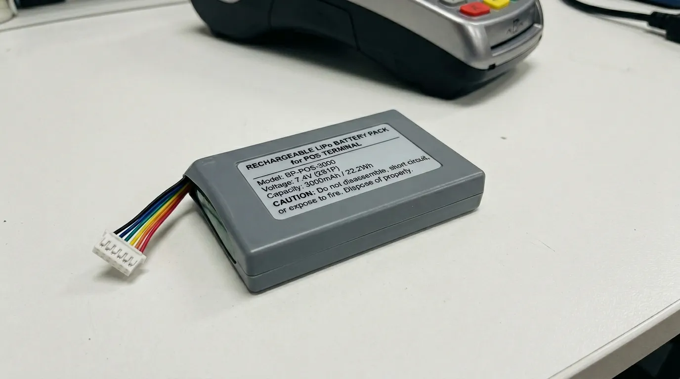 LiPo-Batterie für POS-Anschluss