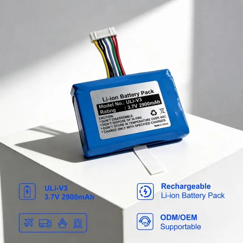 3,7V 2900mAh Ersatzbatterie für Handheld-Zahlungsgeräte