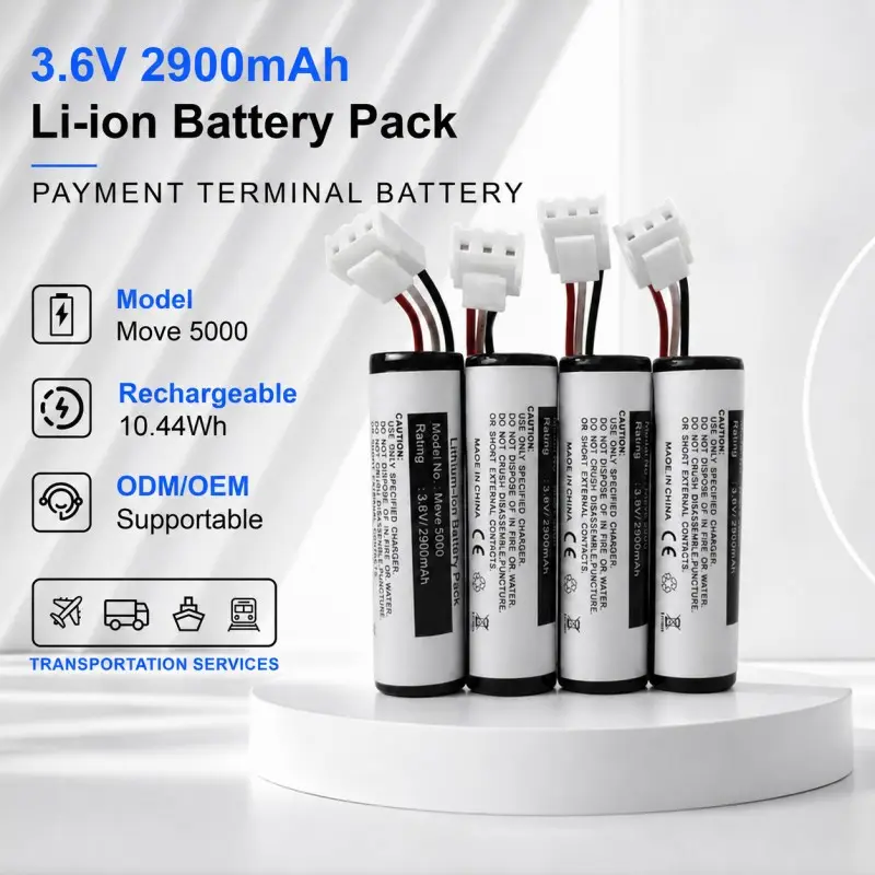 Individuelles Lithium-Ionen-Batteriepaket für tragbare drahtlose POS-Geräte