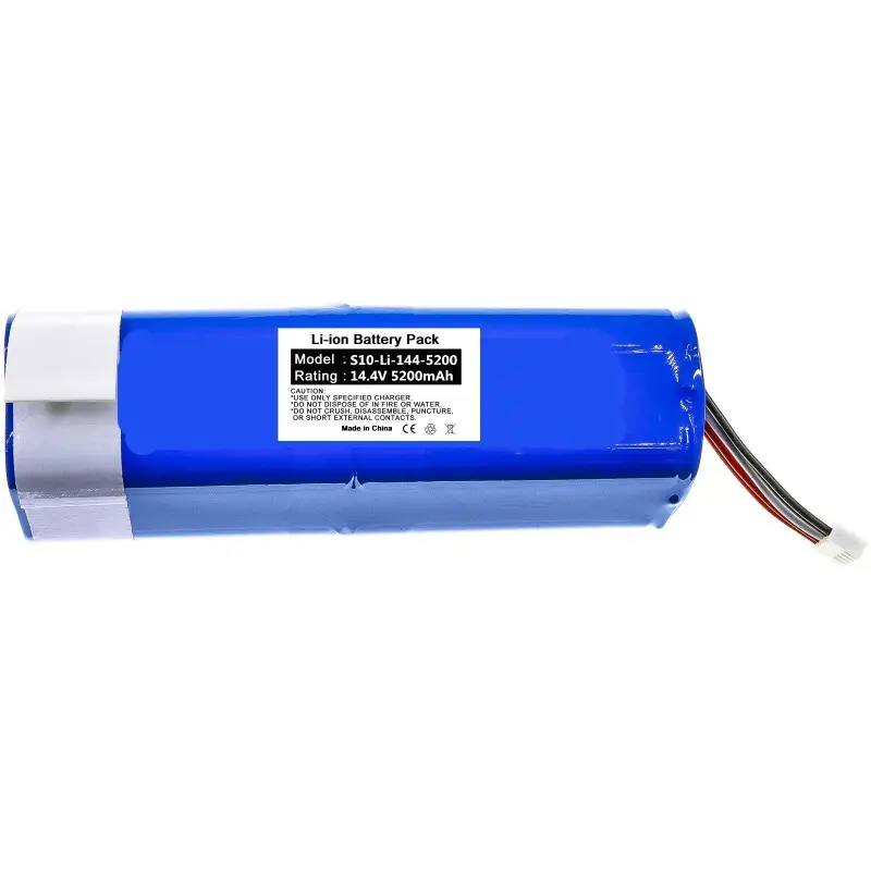 14,4V 5200mAh S10-Li-144-5200 Ersatzakku für Staubsauger