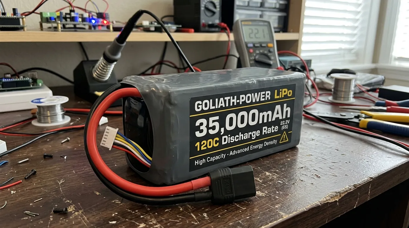 Hochleistungs-LiPo-Batterie