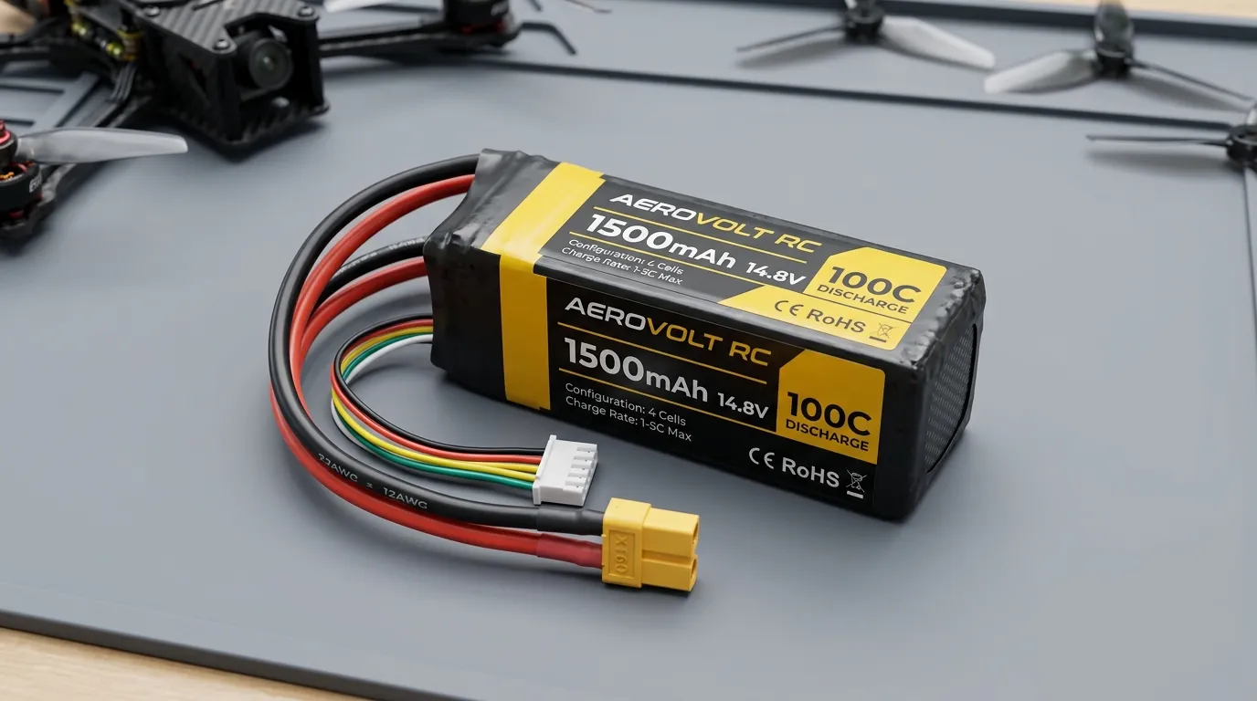 LiPo-Batterie für Robotik