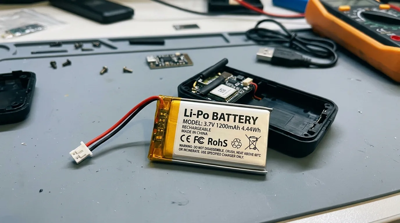 LiPo-Batterie für Ortungsgeräte