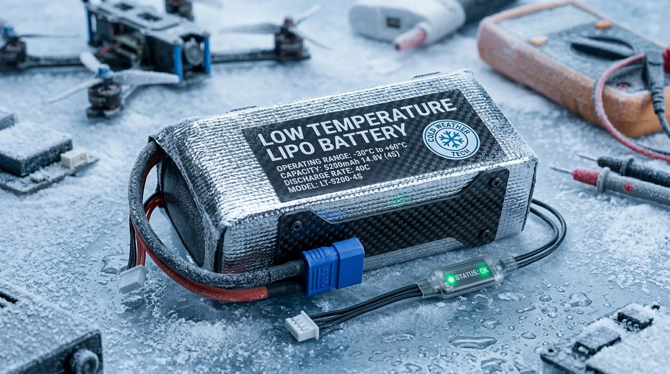 Niedrigtemperatur-LiPo-Batterie