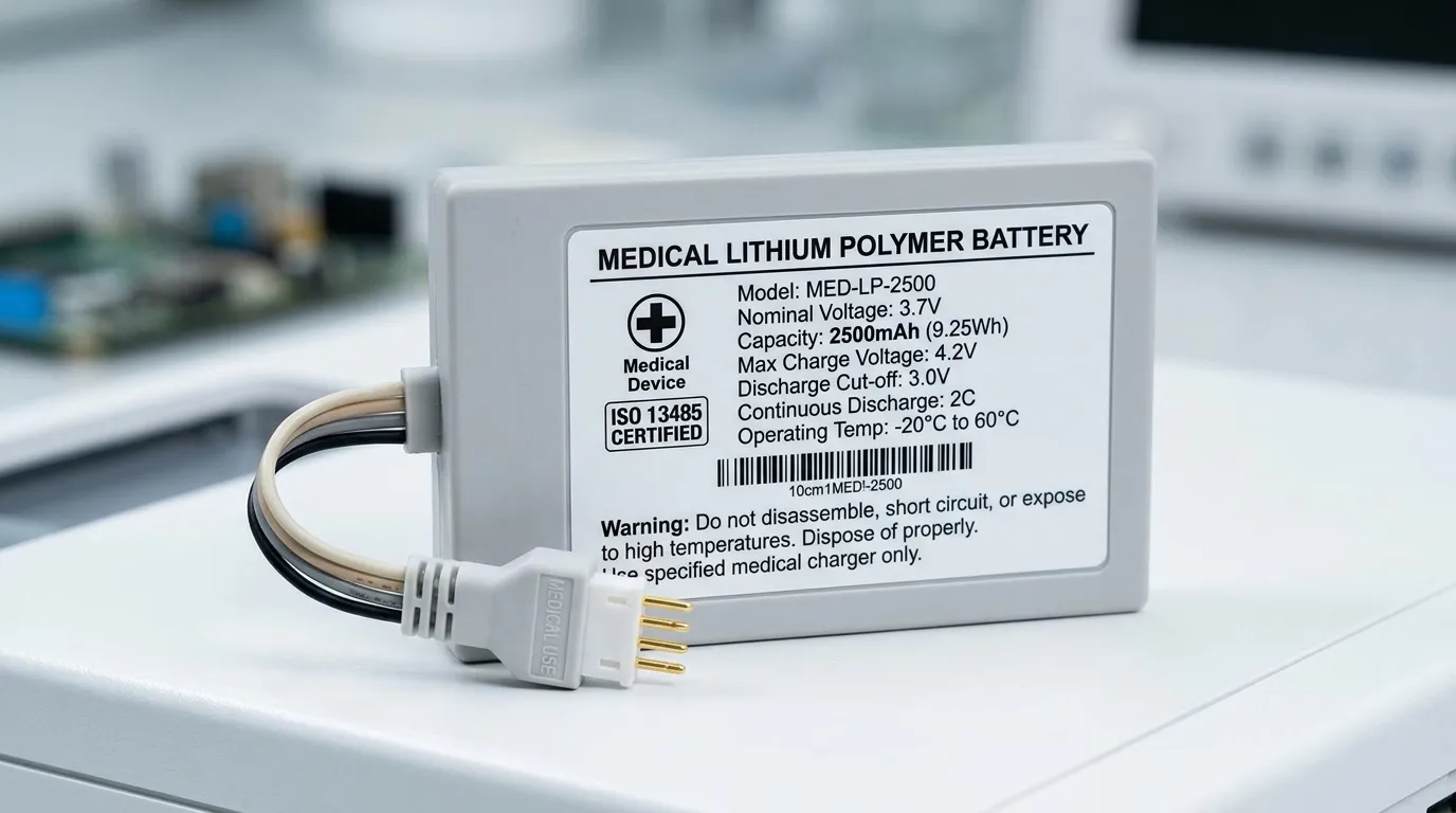 Medizinische Lithium-Polymer-Batterie