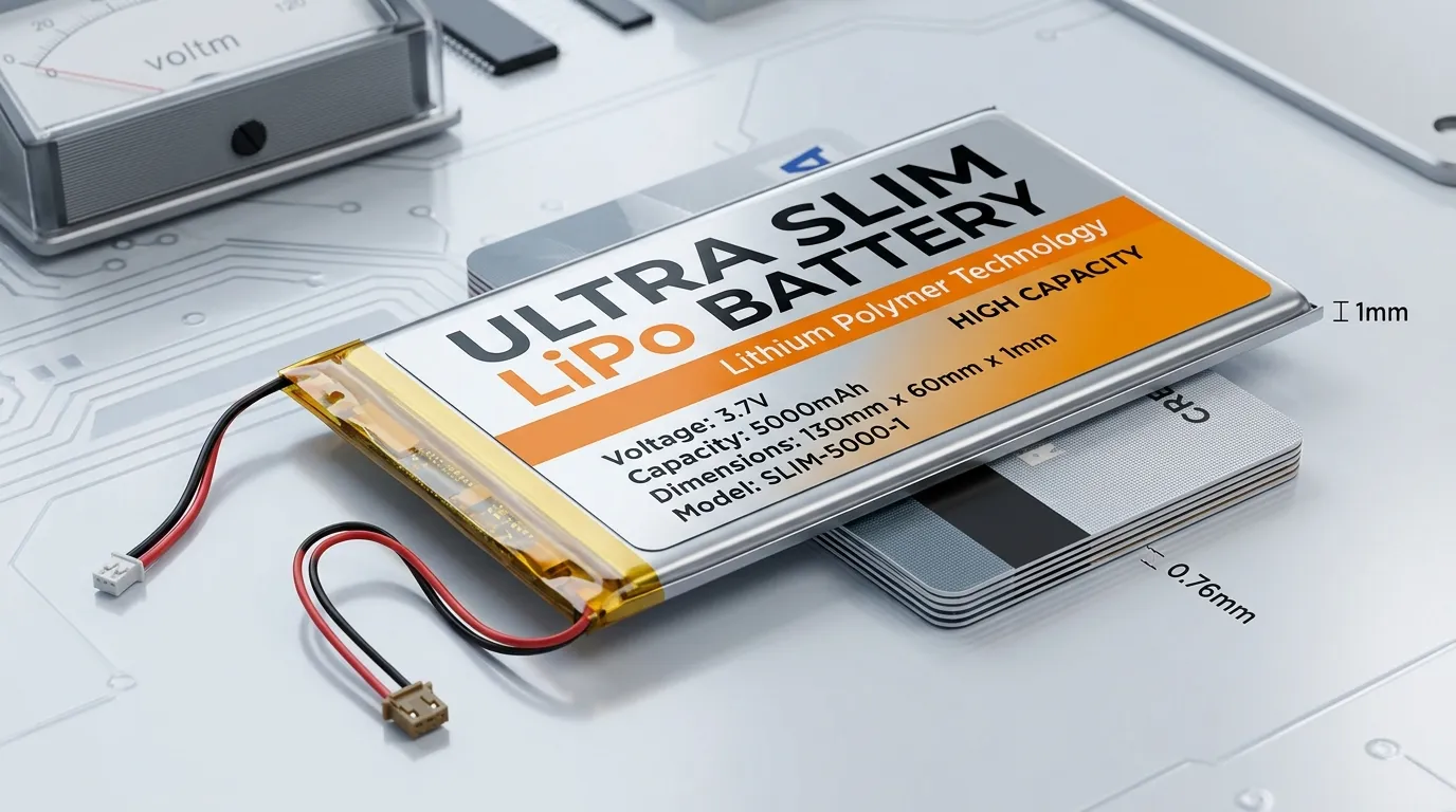 Ultra Slim LiPo Batterie