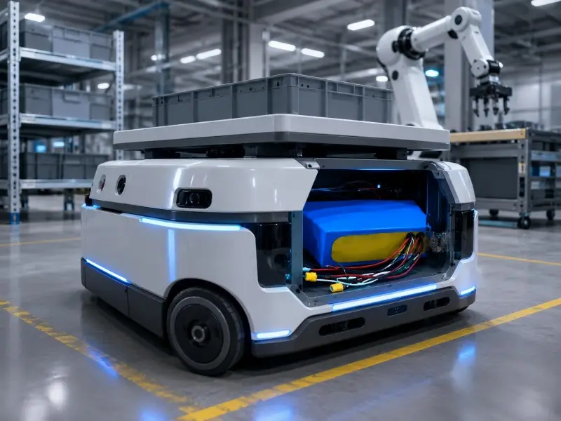 Batteriepack für drahtlose Laderoboter für industrielle Automatisierungsgeräte