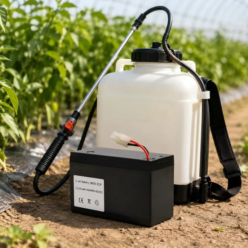 Maßgefertigtes 18650-Batteriepaket für landwirtschaftliche, garten- und Desinfektionssprays
