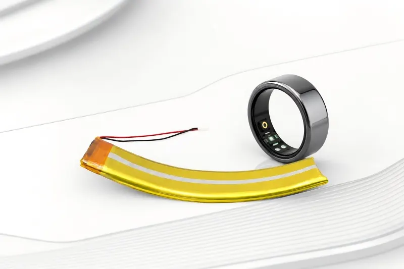 4030112 1800mAh 3,7V gebogener flexibler Akku für Smartbrillen