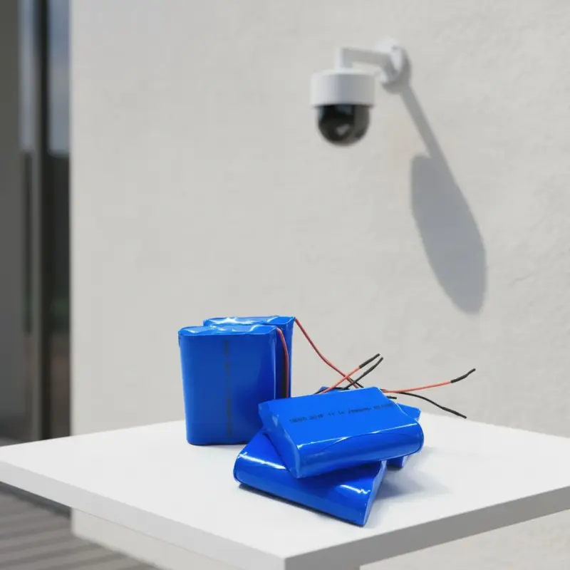 11,1V wiederaufladbares Batteriepack für Außenüberwachungssysteme