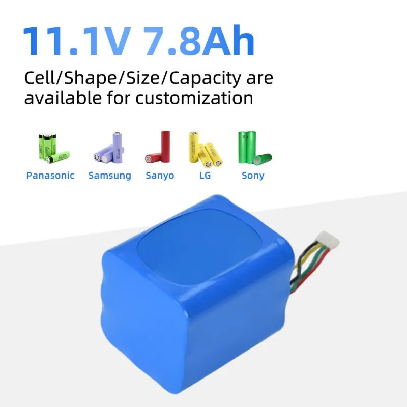 12V 7800mAh 3S3P 18650 Lithium-Ionen-Batteriepack für Ampelampeln